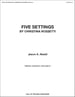 Five Settings by Christina Rossetti